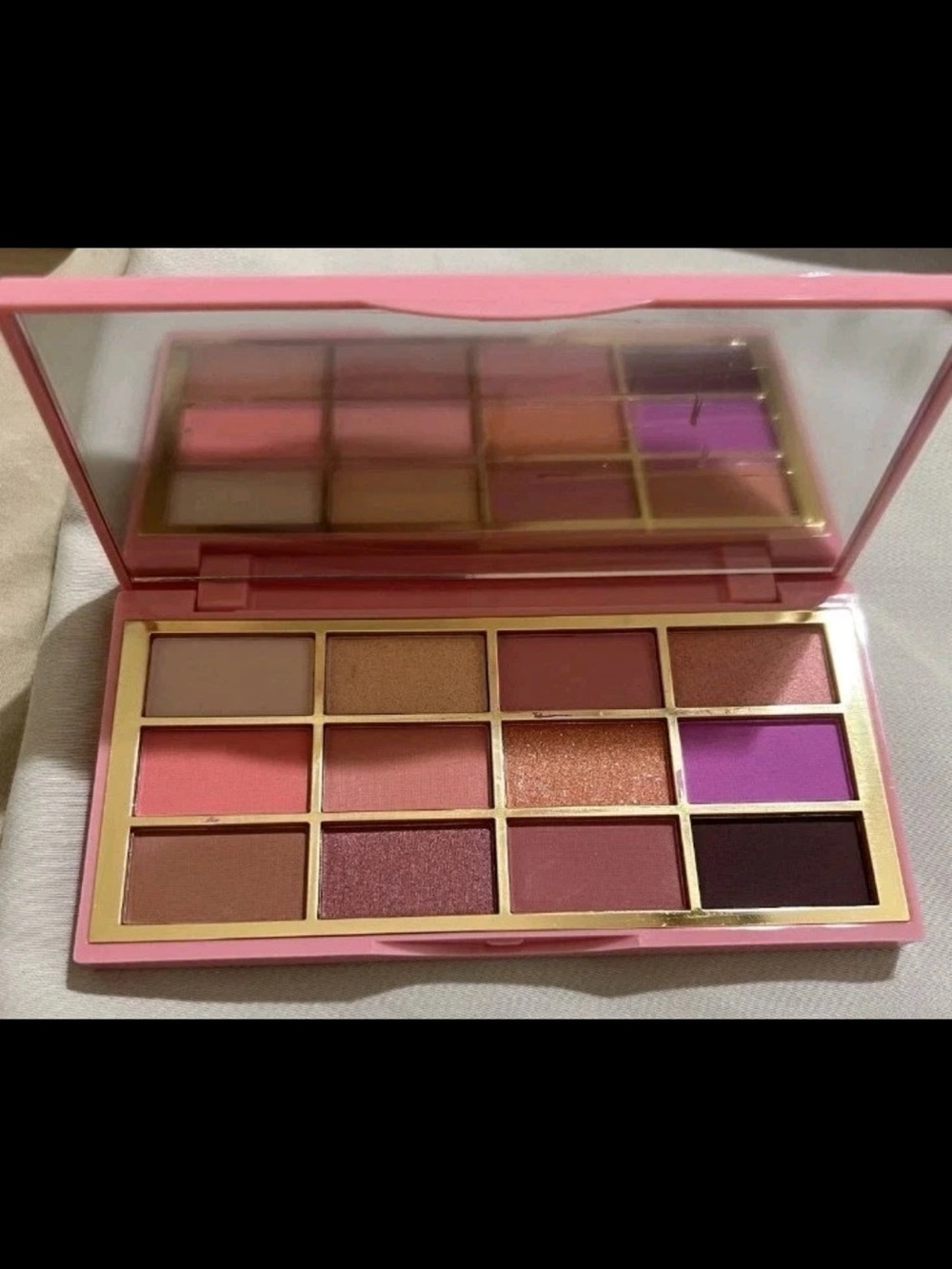Cheeky Rose Beauty Electric Rose 12 Universal Eyeshadow Face Palette